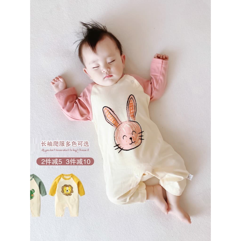 4 bebê recém-nascido infantil macacão primavera outono estilo Super bonito início da primavera pequeno mês bebê menina p