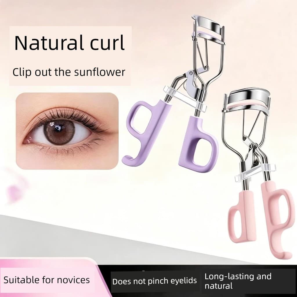 VEEJAGA D-handle cílios modelador com gancho céu voador modelador de cílios Curling estilo de longa duração modelador gi