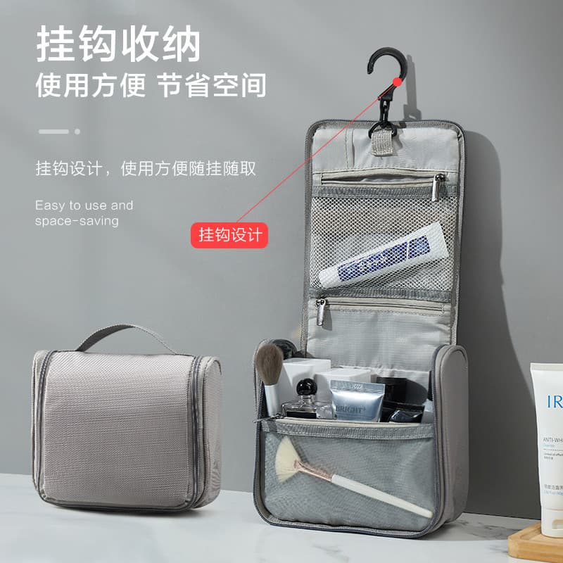 Bolsa de higiene pessoal de viagem portátil masculina novo estilo saco de cosméticos feminino grande capacidade à prova
