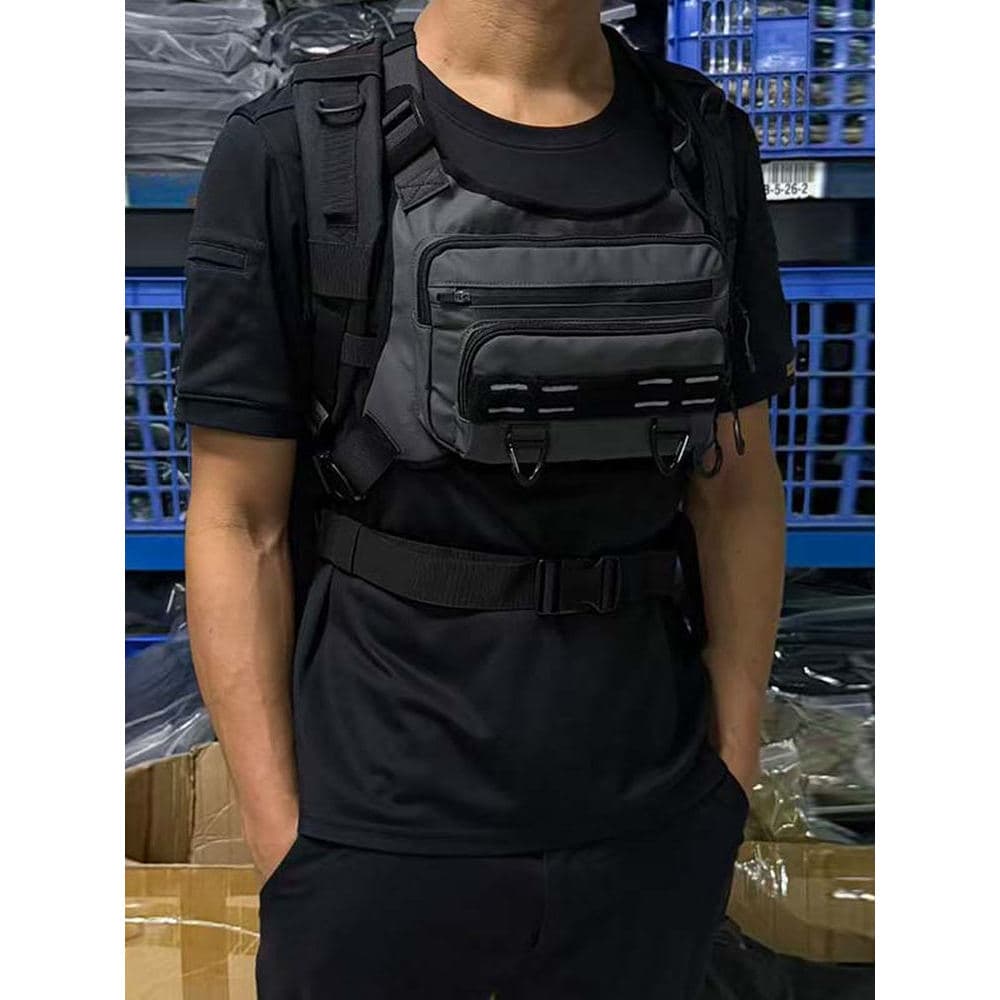 Deyi acampamento ciclismo saco de peito tático saco de peito fotografia funcional saco de peito masculino Commuter multi