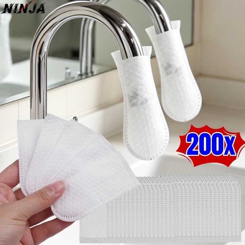 [Extreme] Sacos De Filtro De Torneira 200-50 Unidades-Anti-Respingos Espessados-Filtros De Tecido Não Impurezas-Acessóri