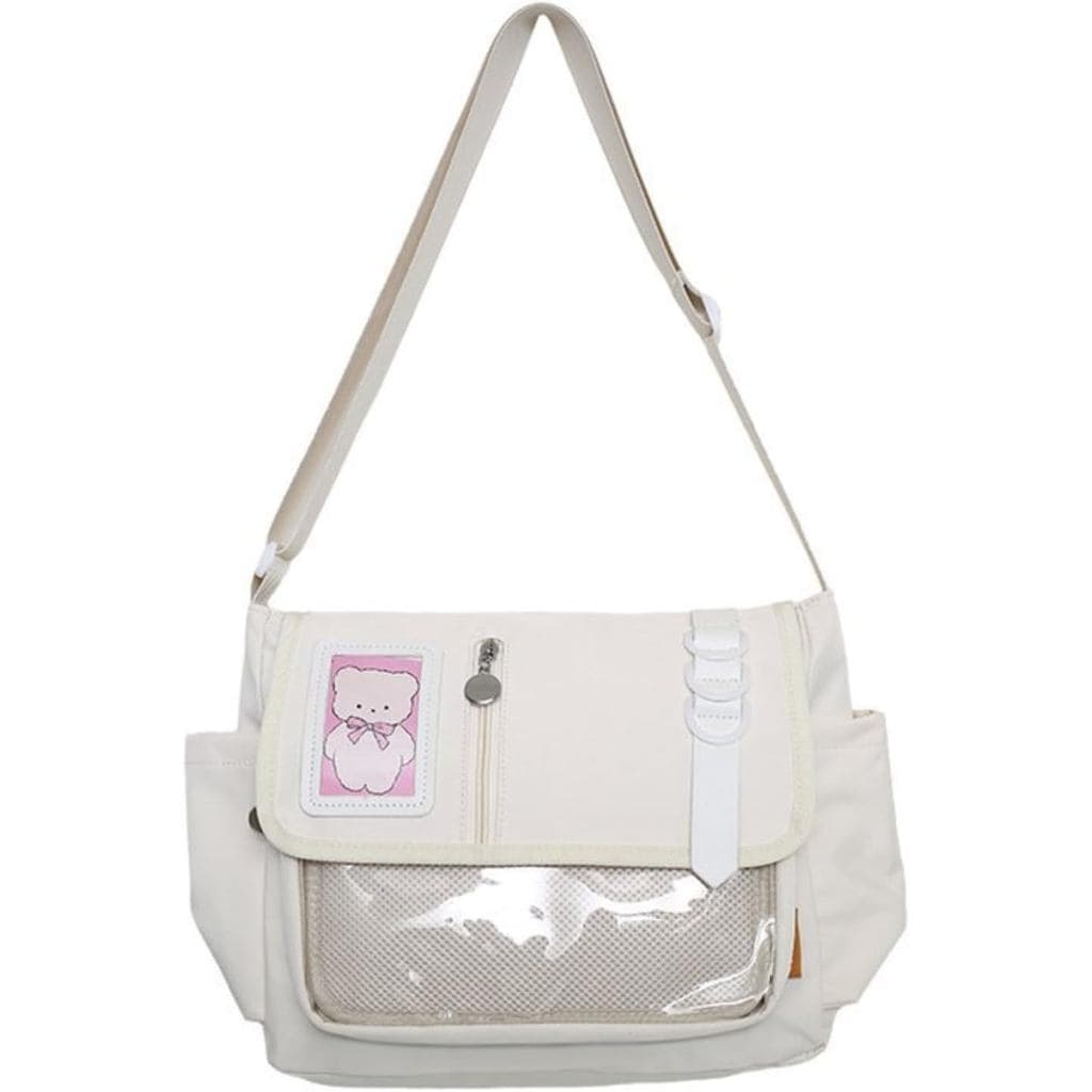 Bolsa Ita com exibição de pins, bolsa transversal, bolsa mensageiro Kawaii de anime japonês, Y2K Carterasparamujerforwom