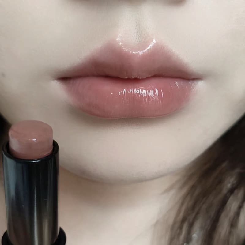 Série de cores Nude outono inverno diário Pseudo-Face luz maquiagem pasta de soja batom bálsamo labial esmalte feminino