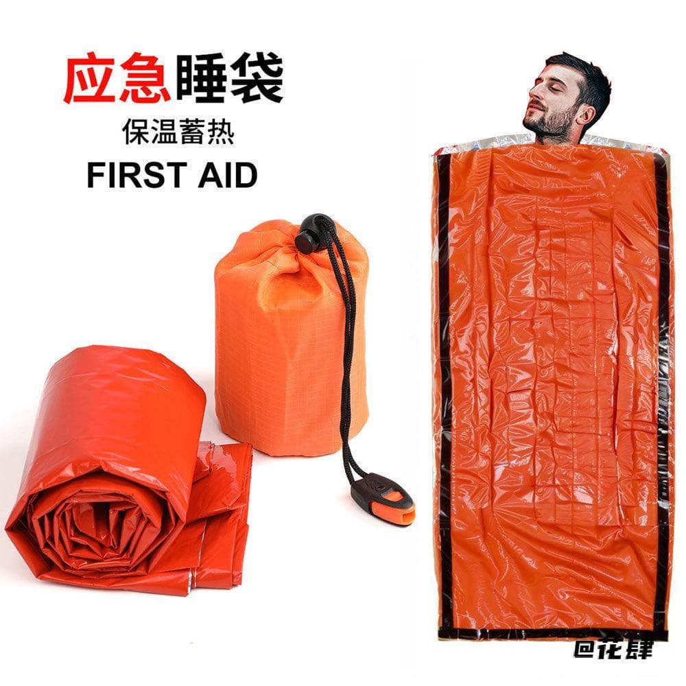 Cobertor de isolamento para acampamento, emergência, escalada ao ar livre, perda de temperatura, campo de acampamento, E