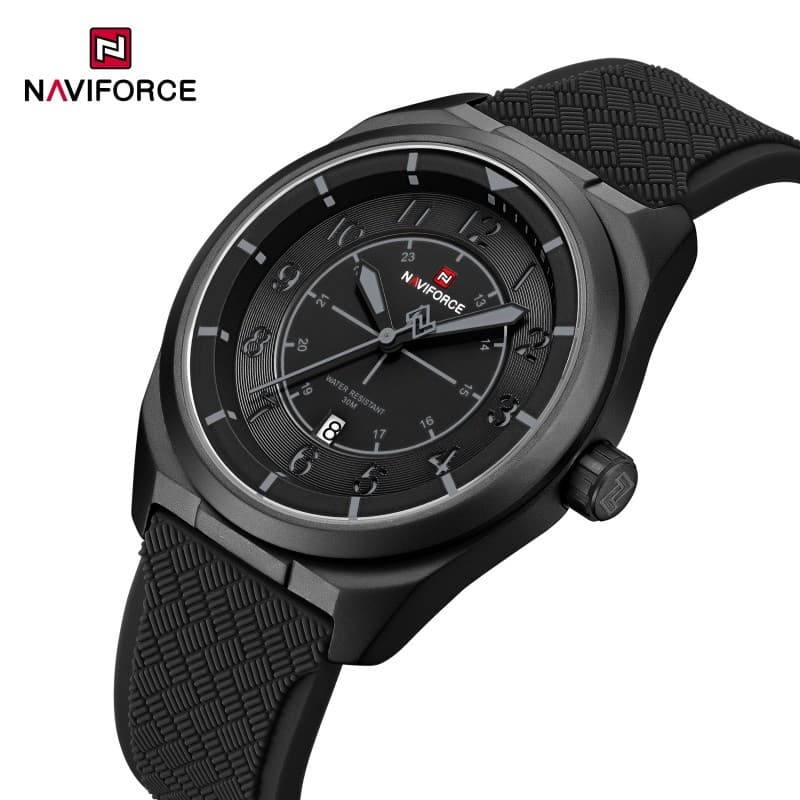 NAVIFORCE NF9281T Relógio De Quartzo Masculino 30M À Prova D'água Luminoso Pulseira De Silicone Casual Moda Diária Simpl