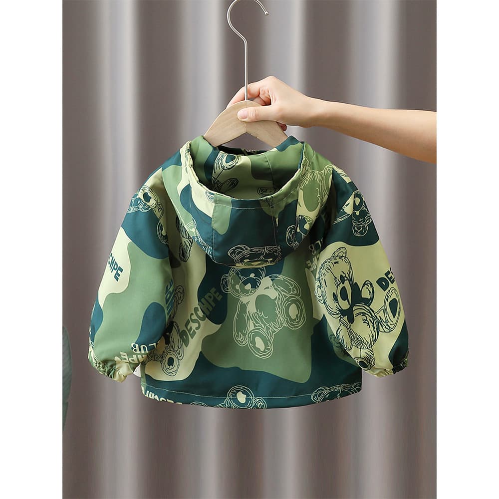Menino jaqueta primavera outono estilo moda menino bebê primavera roupas 2026 novo topo do bebê primavera roupas criança