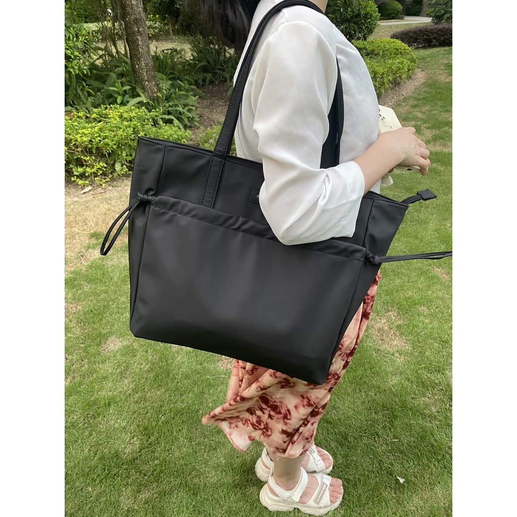 2025 primavera novo estilo Commuter sacola grande capacidade leve simples moda bolsa de ombro computador portátil bolsa