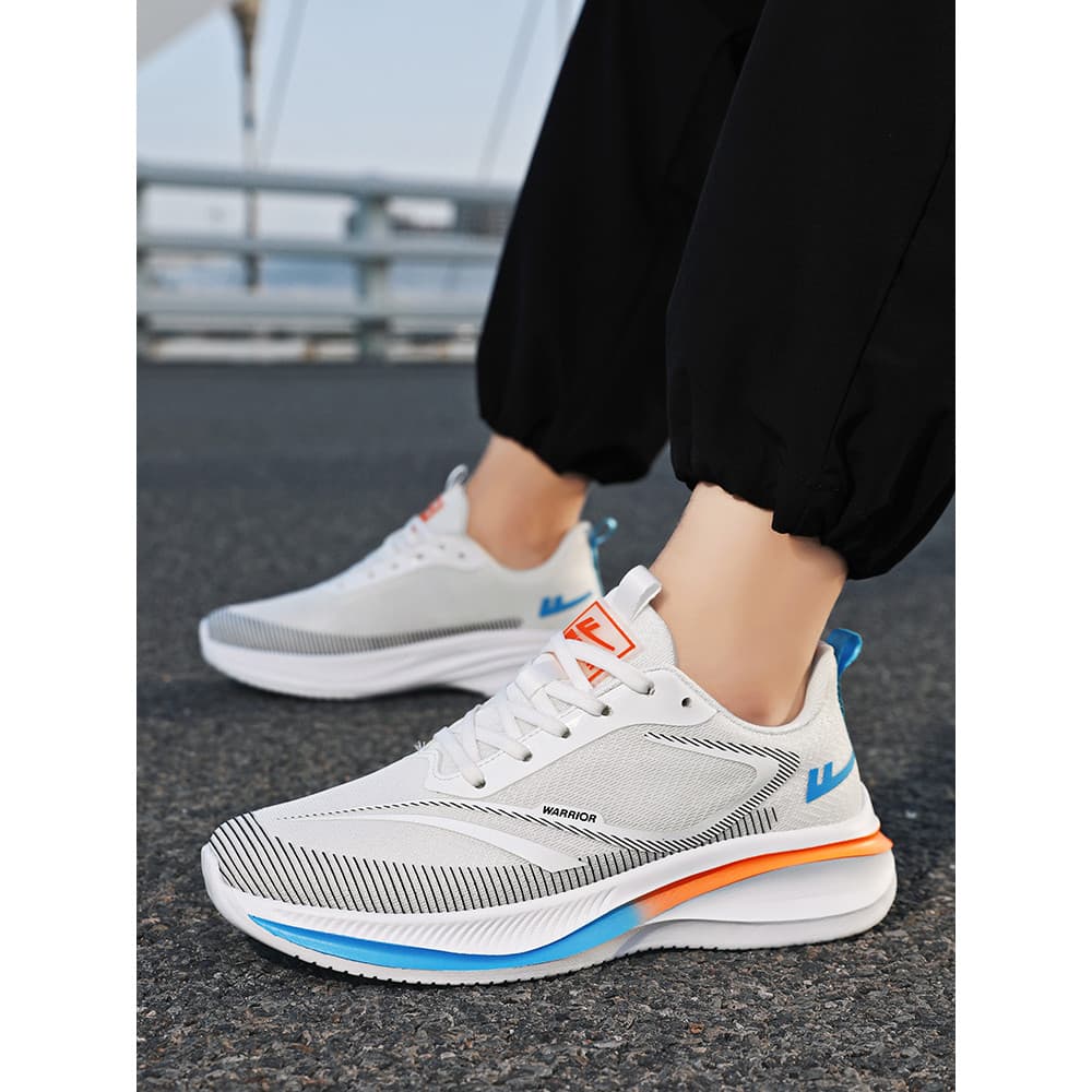 Puxar para trás sapatos masculinos 2025 novo estilo outono respirável tênis de corrida masculino Plus Size 46 estudante