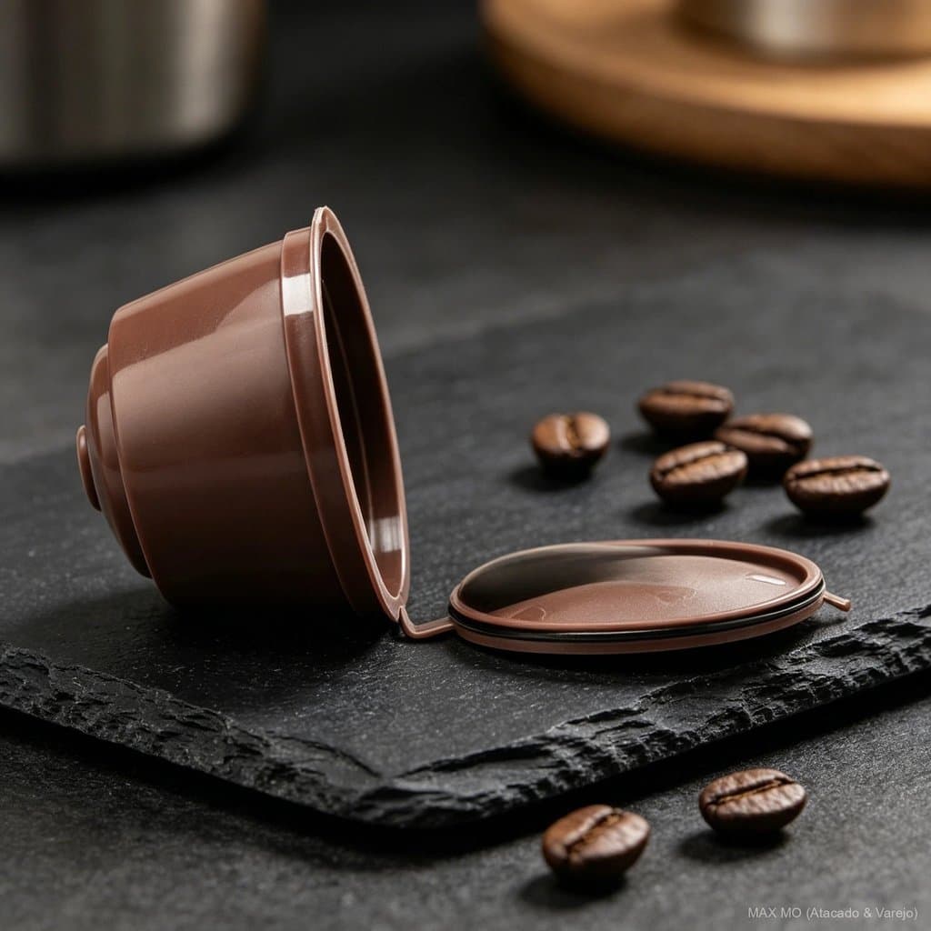 3 Pcs Cápsula Reutilizável de Café Para Café Moído Cozinha Casa Lavável