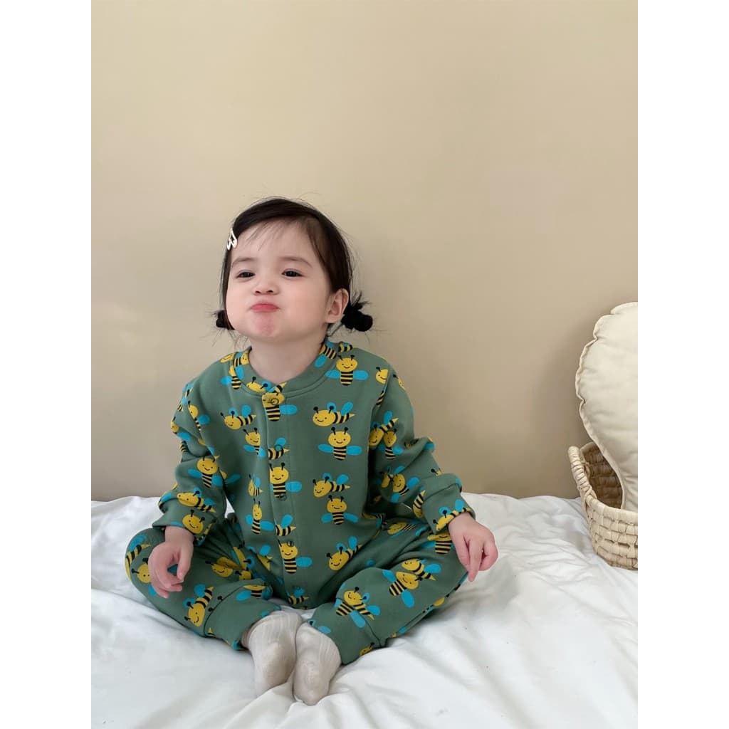 Ins bebê primavera outono macacão de bebê bonito Super bonito bebê menina macacão bebê menino puro algodão macacão bebê