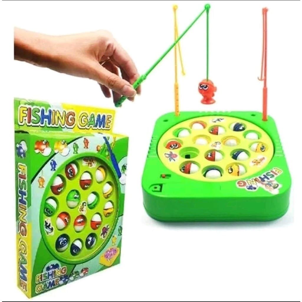 Pega Peixe Brinquedo Jogo Infantil Pega Peixe Pescaria Maluca Com Varinhas