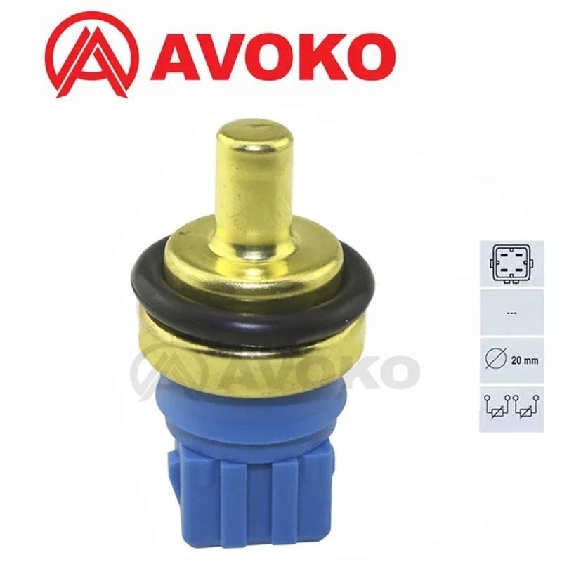 Sensor De Temperatura Da Água Refrigerante Se Encaixa Para Audi VW Volkswagen Skoda Seat 078919501B 078 919 501 B 059919