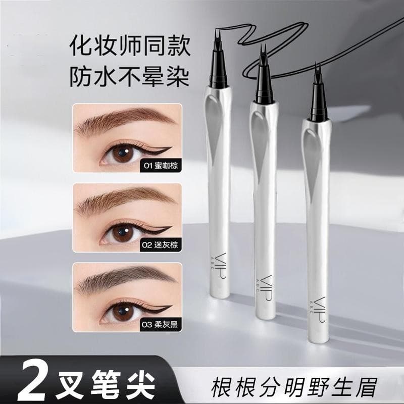 Watsons Lápis de sobrancelha de duas pontas Natural tridimensional sobrancelha selvagem à prova d'água delineador à prov
