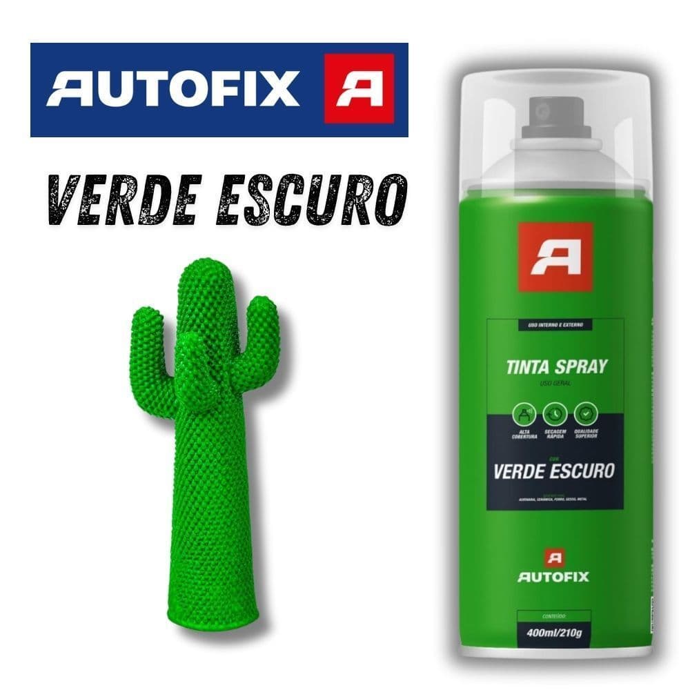 2 Tinta Spray Verde Escuro Uso Geral  400ml – Qualidade ok