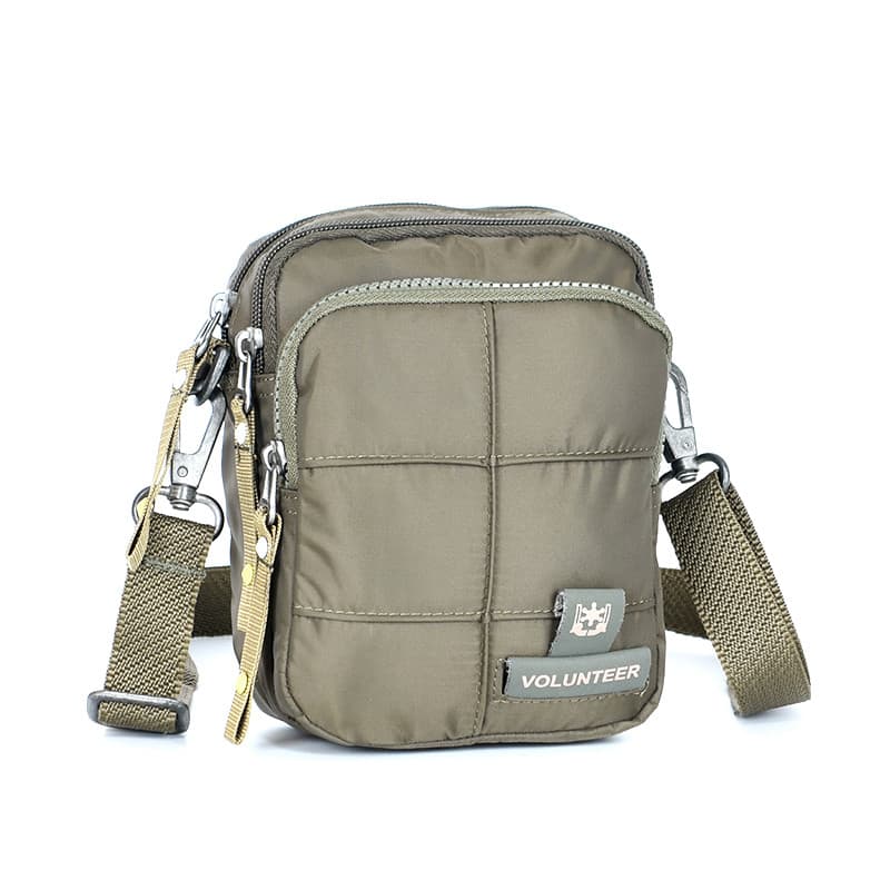 Novo VOLUTABLEIBILITY VOLUTABLEIBILITY Mini bolsa mensageiro bolsa de cintura versão coreana Oxford pano xadrez bolsa da