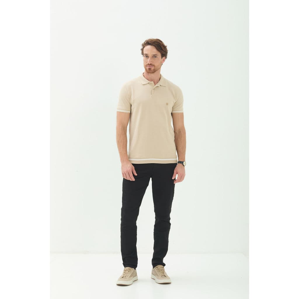 Calça Sarja Elegante Masculina Acostamento