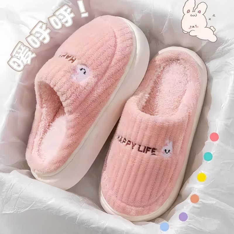 Chinelos de algodão de inverno novo estilo antiderrapante resistente ao desgaste quente desodorante casal interior algod