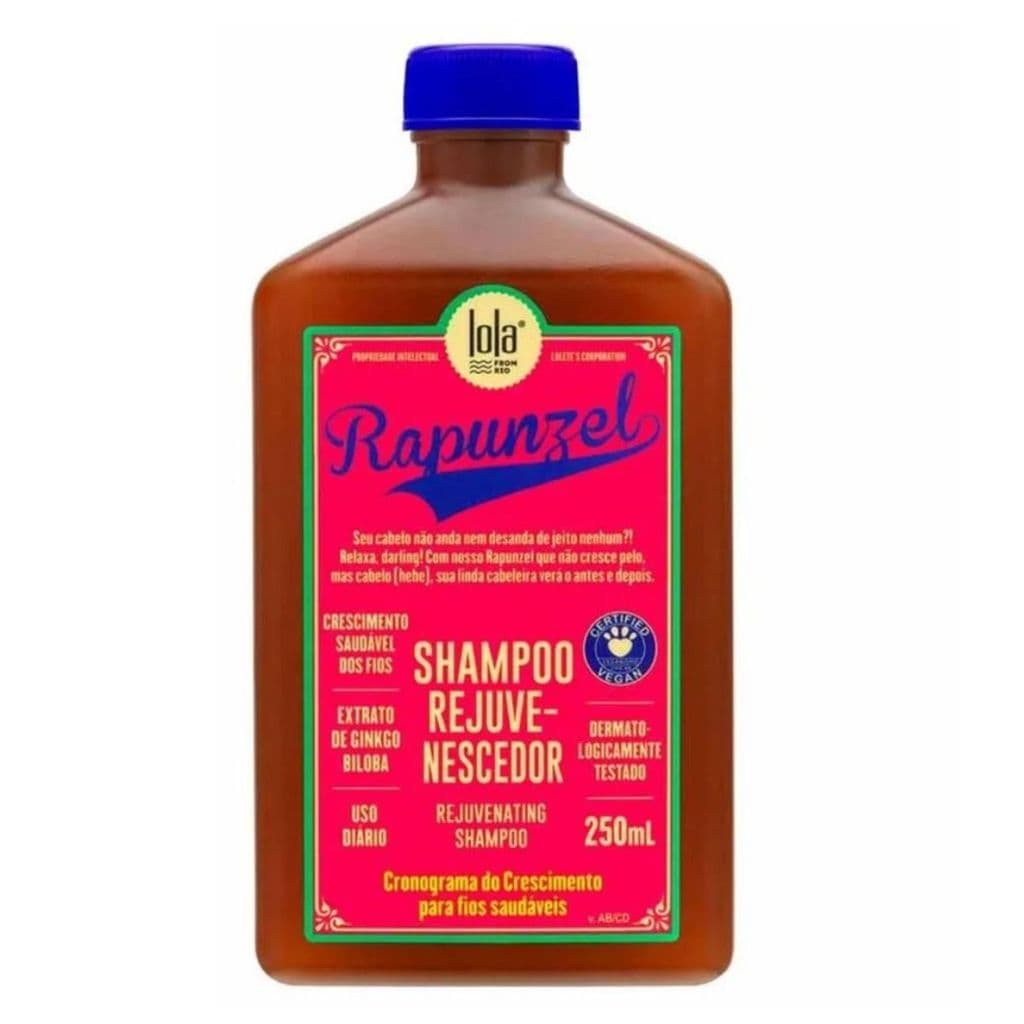 Shampoo Rejuvenescedor Rapunzel Lola Cosmetics 250ml