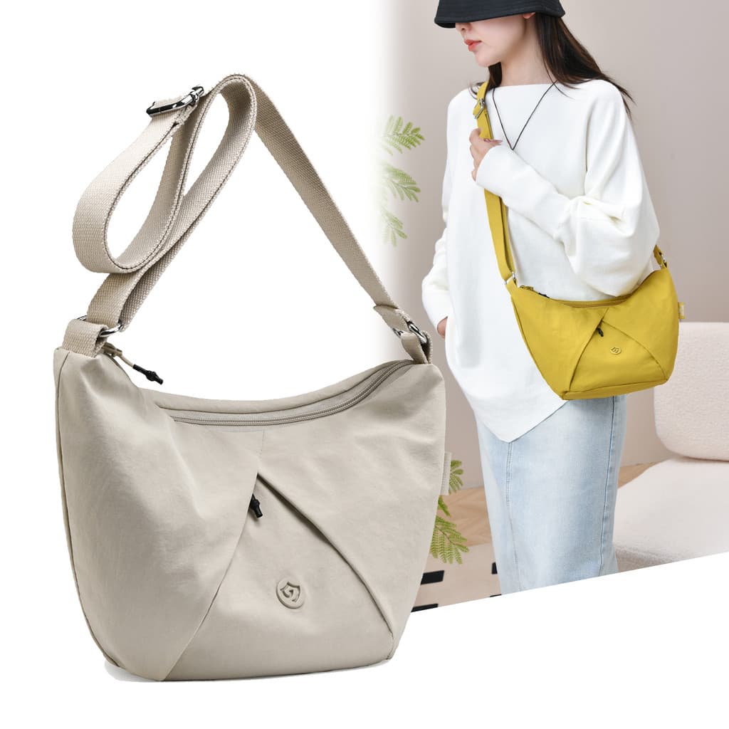 Leve Commuter mochila feminina pequena bolsa mensageiro All-Match Casual Oxford lona novo estilo crescente ombro pequeno