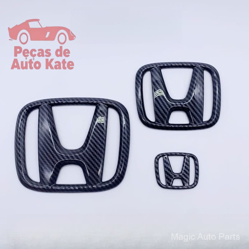Aplicável a todos os emblemas dianteiros e traseiros do Honda Civic de 11ª Geração/ Accord de 10ª Geração, Modificação C
