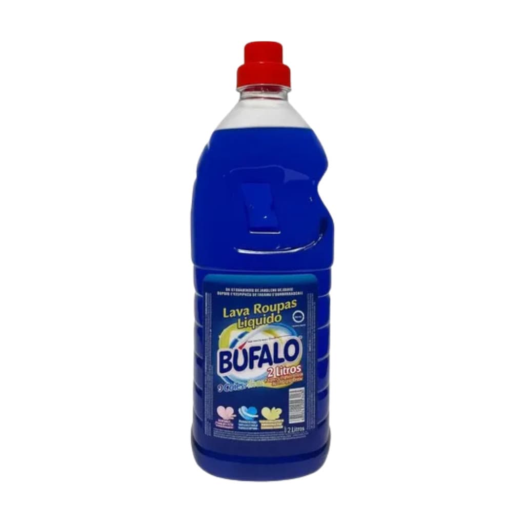 2L - Sabão Líquido Lava Roupas Búfalo
