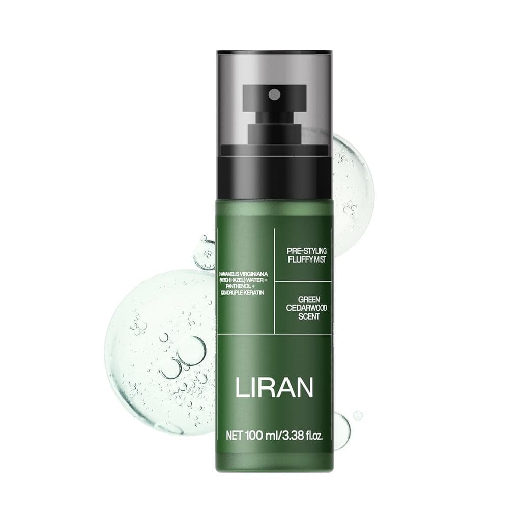 Spray Volumizador LIRAN, Spray para Estilização de Cabelo com Textura e Acabamento Fosco, Efeito Lifting Instantâneo e O