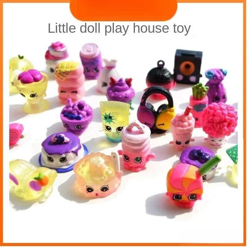 50/100 Peças Shopkins Série 1-6 Mini Alce Colecionável Dolls Shopkin Modelos