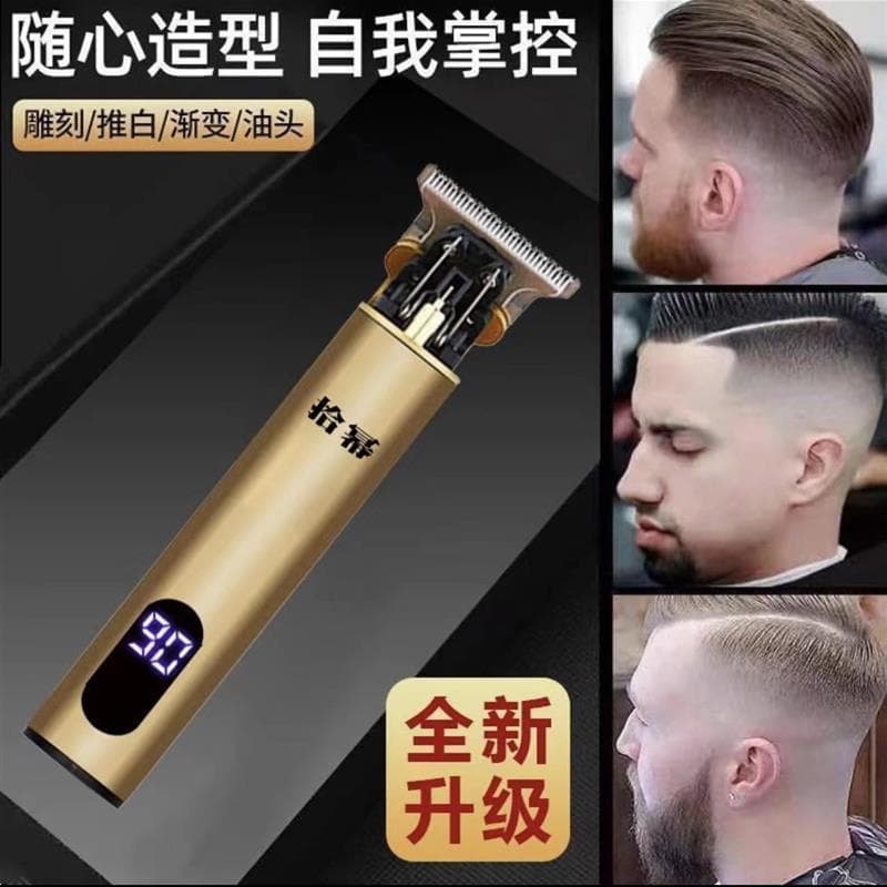 [Eletrodomésticos Shimi] 2025 Deluxe Upgrade Display Digital Multi-Função Barbeiro Máquina de Cortar Cabelo Recarregável
