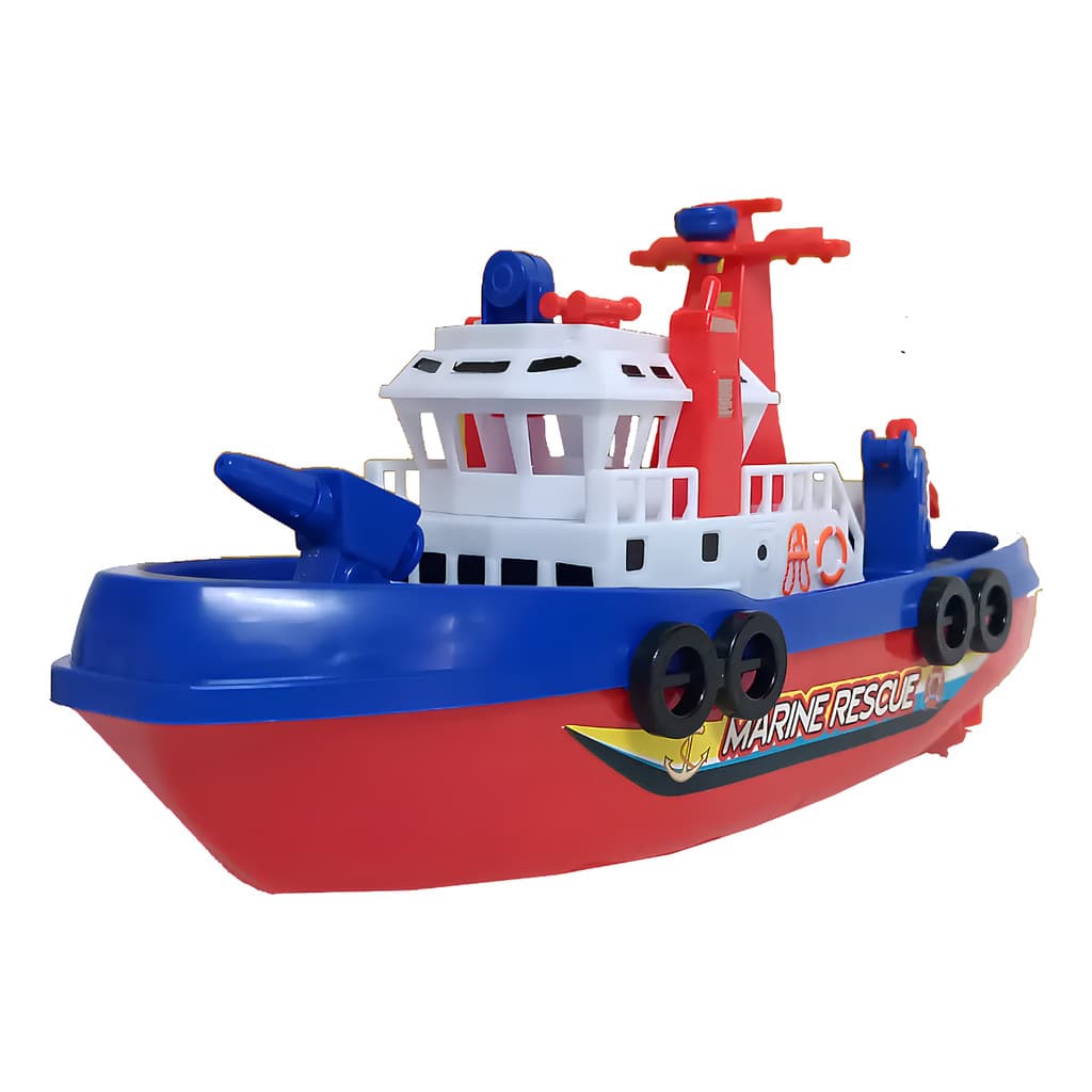 Brinquedo Navegação Barco Divertido Lança Água C/ Luz e Som