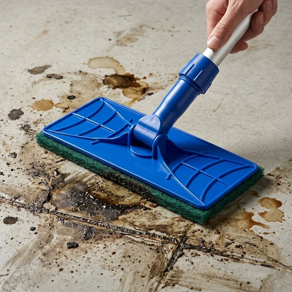 Suporte LT Profissional 10x25cm Para Fibra De Limpeza Piso Cozinha Banheiro Limpeza Fácil