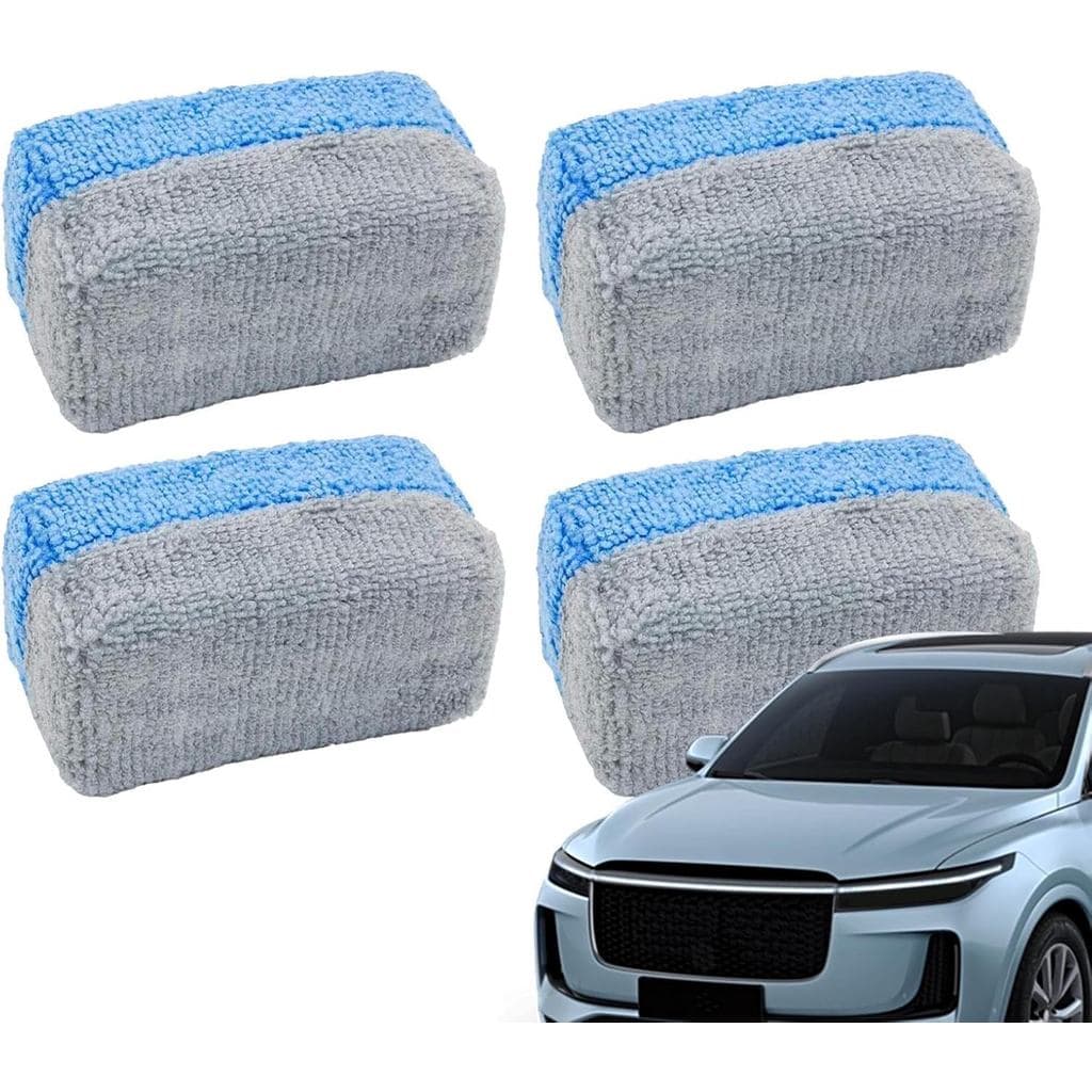 AppliorPads | Suprimentos para Detalhamento Automotivo Sem Riscos - Aplicador de Cera para Carros, para Aplicação de Con