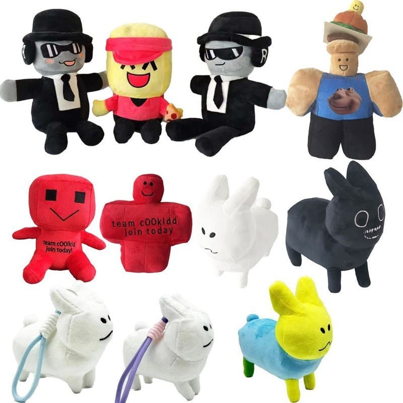 Foraken chance pelúcia jogo esquecido boneca de pelúcia coelho pronto estoque coelho branco/zz5.16