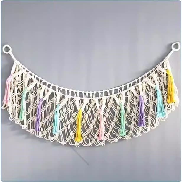 Rede de armazenamento de boneca bolso quarto das crianças brinquedo de pelúcia boneca rede de armazenamento pendurado ne