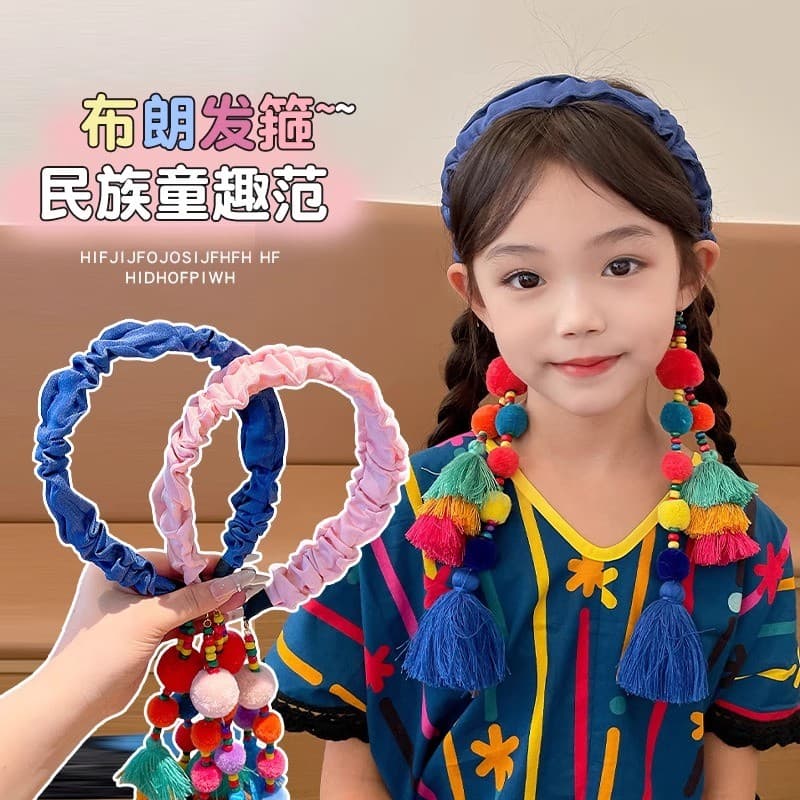 Crianças bandana meninas 2025 novo estilo alta crânio bandana meninas rosto lavagem hairpin acessórios para o cabelo hai