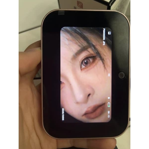 Snsu D6 Estudante CCD HD Câmera Digital Toque Multifuncional Música Video Player Feminino Beleza Selfie