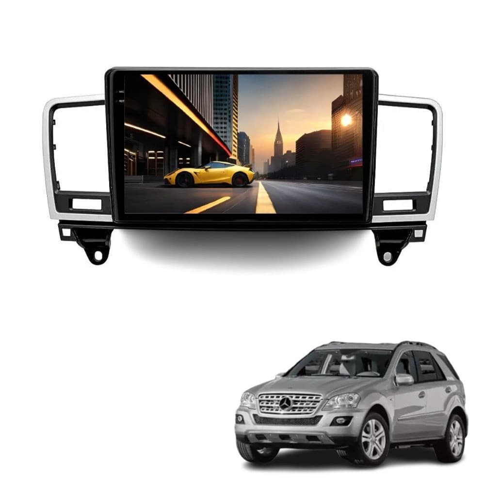 Kit Multimídia 9" Adak 4+64Gb Octacore Mercedes ML 350 12/15