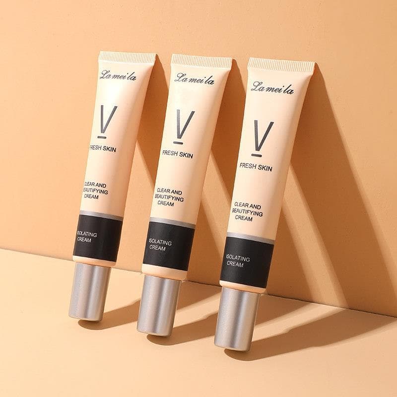 Primer de maquiagem com isolamento genuíno, creme facial reparador, Base de controle de óleo, corretivo, Base líquida hi