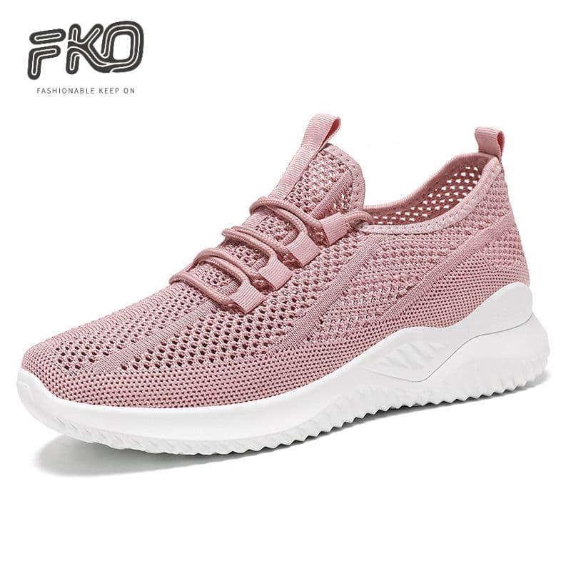Sapatos femininos 2026 novo estilo primavera feminino novo estilo Casual tênis de corrida sapatos femininos respirável p