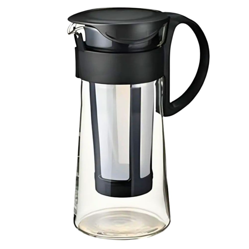 Cafeteira Cold Brew Hario Mizudashi 600ml Preta Com Filtro Permanente Original do Japão
