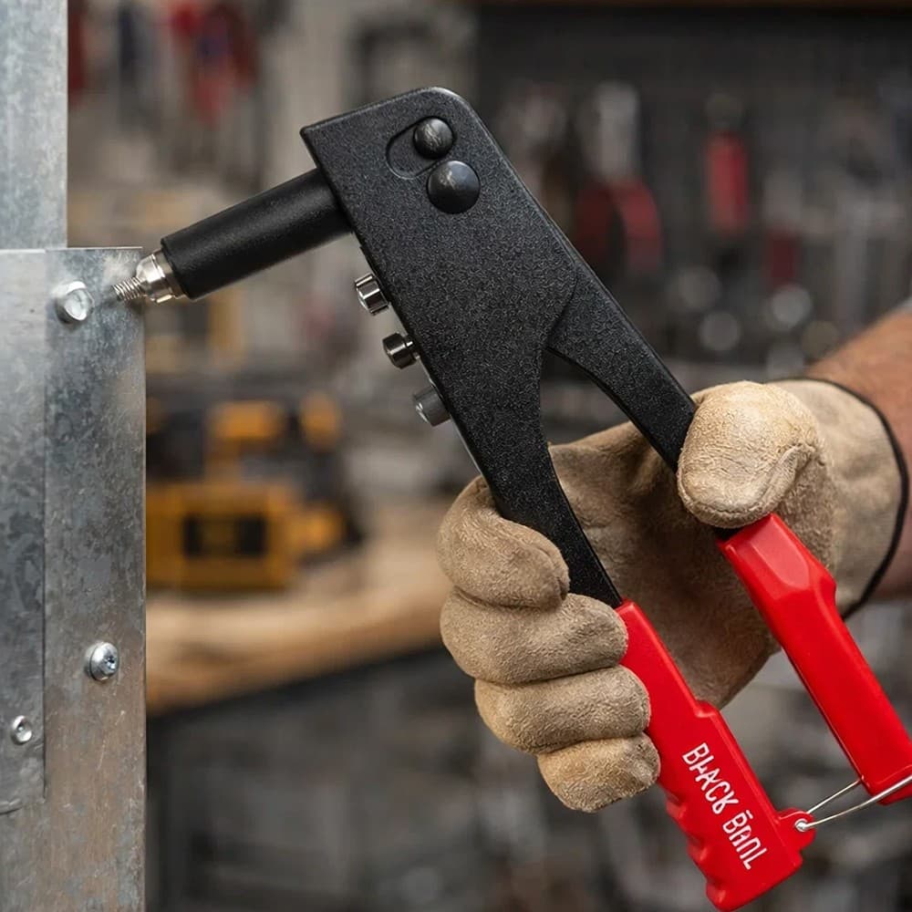Rebitador manual profissional 9.5 pol ferramenta rebite resistente uso oficina