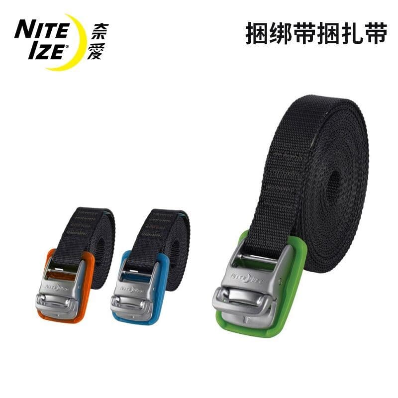 Nitecore niteize Camjie cinta ao ar livre auto-travamento aperto corda telhado bagageiro cinta de fixação da motocicleta