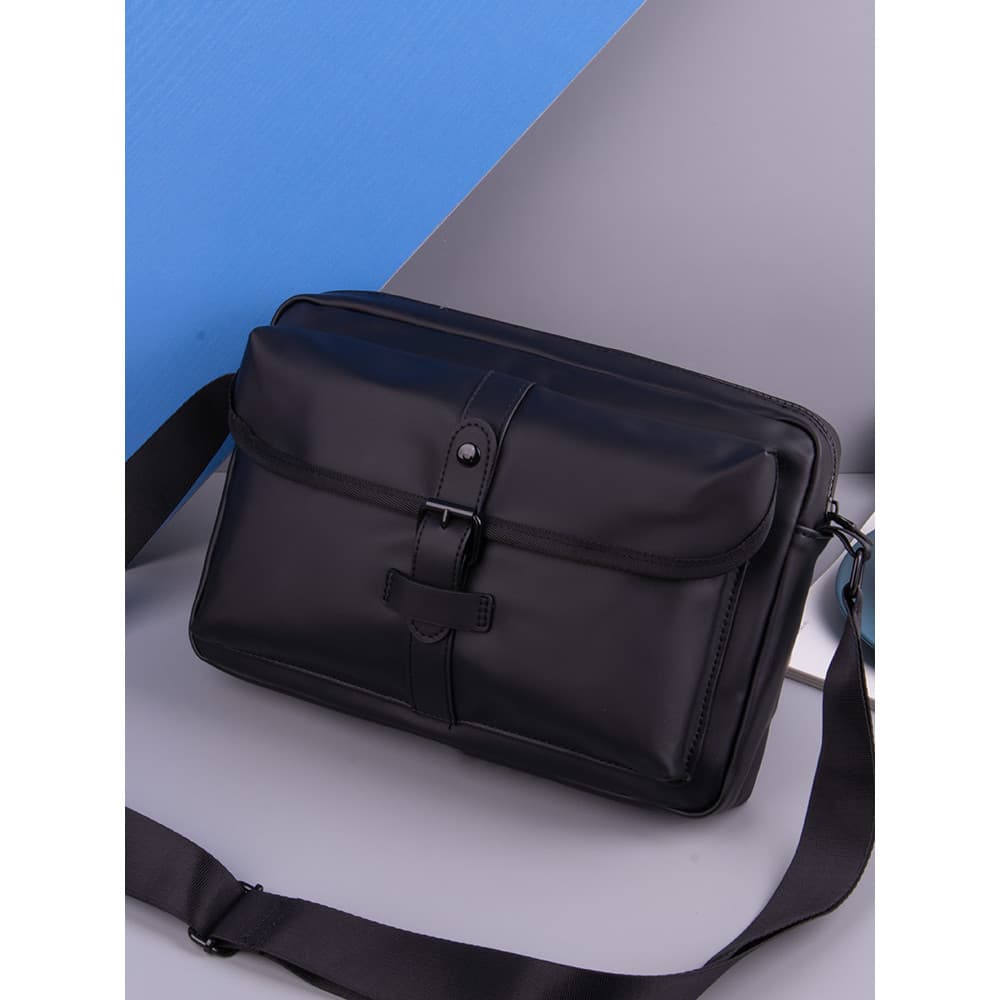 2025 novo estilo saco do mensageiro masculino aleta bolsa de ombro Commuter pequeno saco Horizontal grande capacidade es