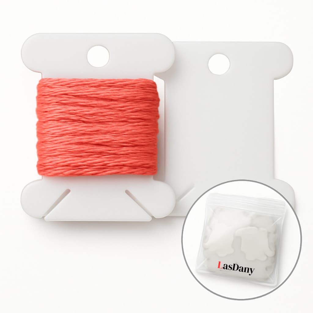 Kit 100 Placas Para Enrolar Linha Meadas Bordados Fitas