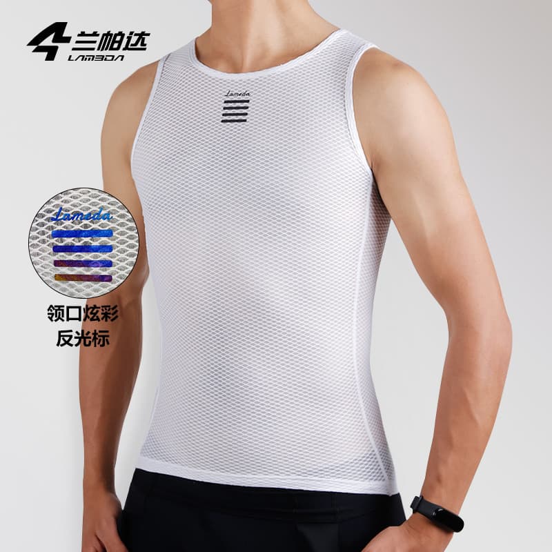 Lanpada camisa de ciclismo moletom masculino absorvente de suor colete de ciclismo roupa íntima bicicleta de estrada