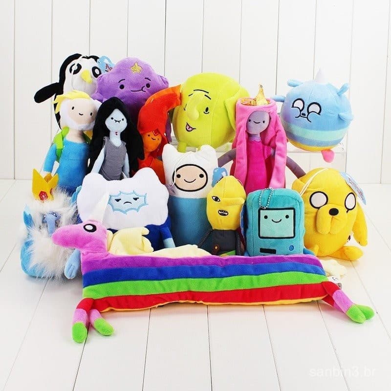 14-28cm Tempo De Aventura com Finn e Jake Pelúcia Gunter Beemo BMO Brinquedo Fornecimento Macio Animal Boneca Festa UQBA