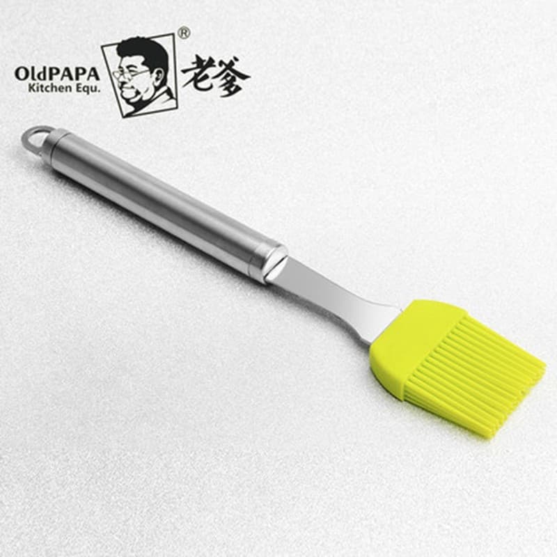 Pai escova de óleo de Silicone resistente a altas temperaturas escova de churrasco panqueca escova de óleo cozinha ferra