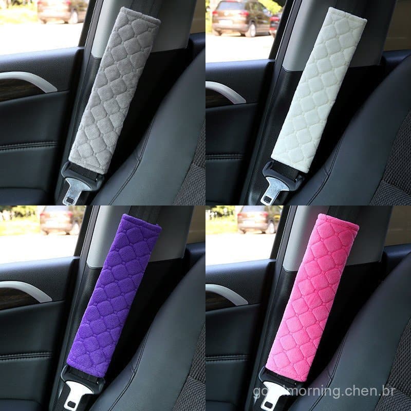 Cinto de segurança do carro capa de ombro Cross-Border venda quente pelúcia macio confortável estilo diamante cinto de s