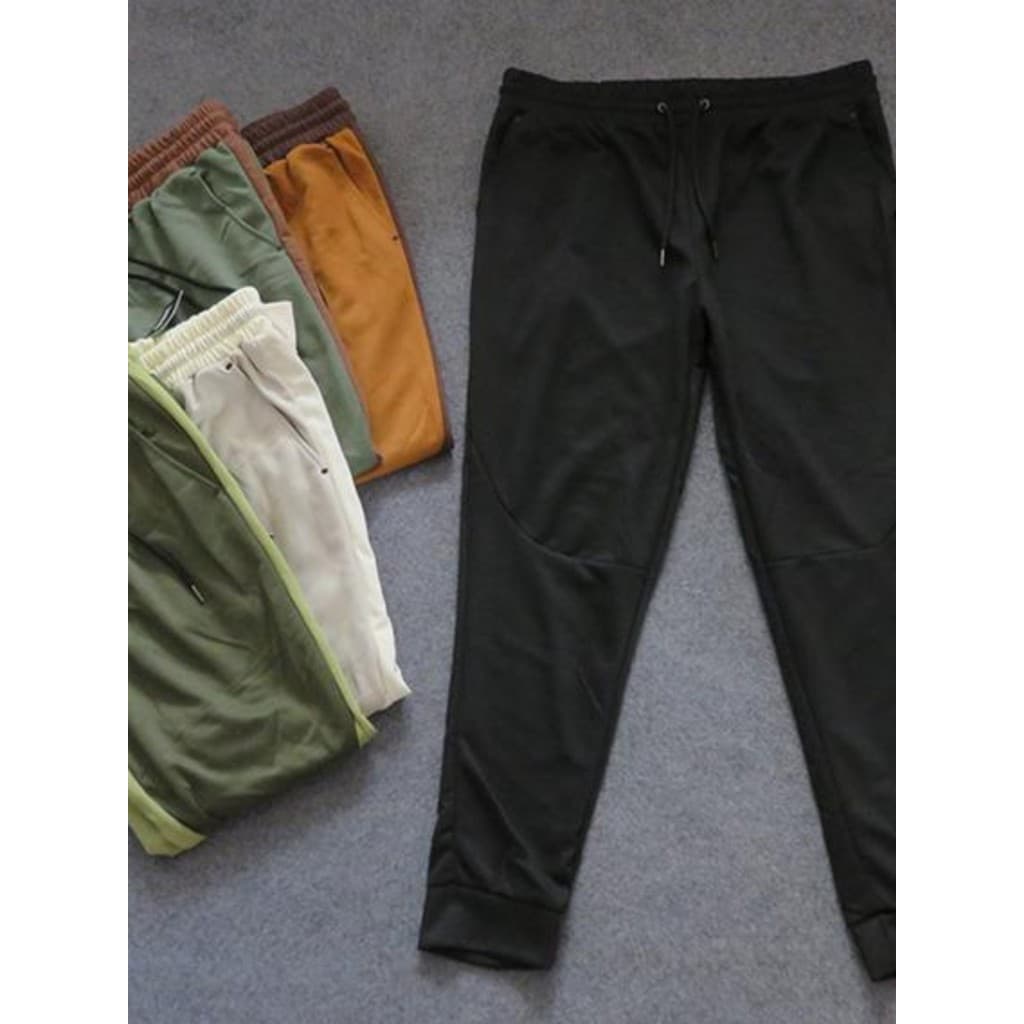 Comércio exterior Plus Size masculino Casual Sweatpants calças elásticas cintura alta solta calças esportivas calças gor