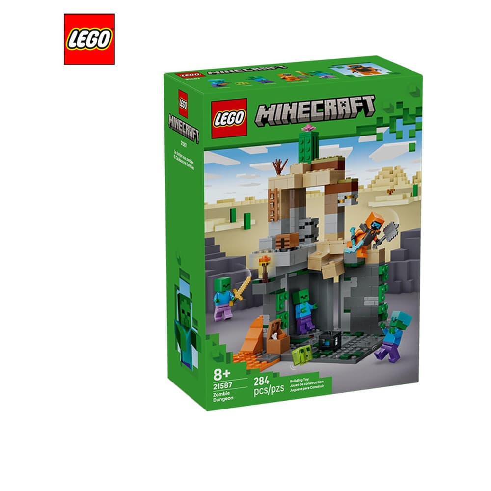 LEGO LEGO Minecraft Meninos Meninas Blocos de Construção Montando Brinquedos de Coleção de Presentes