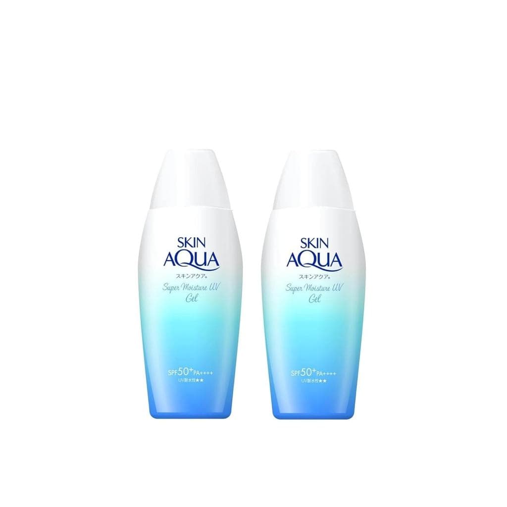 Skin Aqua UV Super Moisture Gel Protetor Solar Hidratante SPF50+/PA++++ - 110g - Pacote com 2 48HP